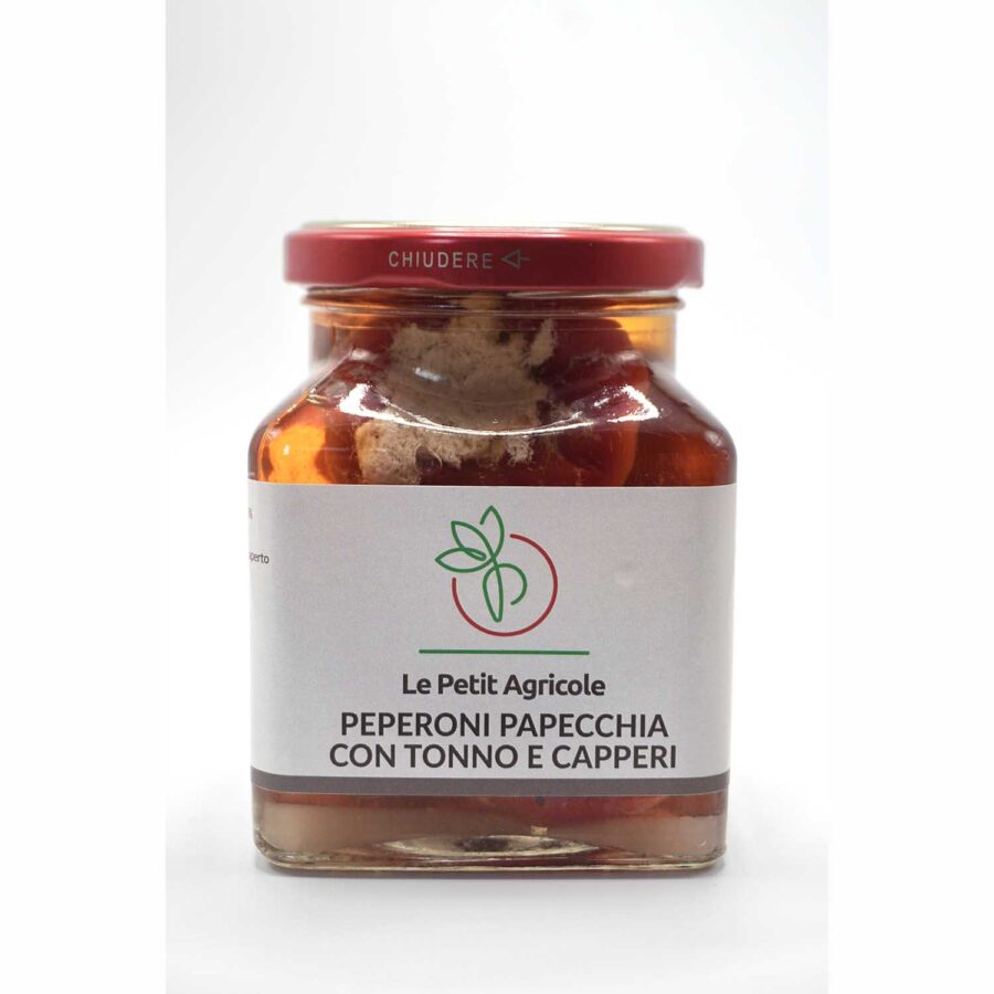 Peperoni Papecchia con tonno e capperi